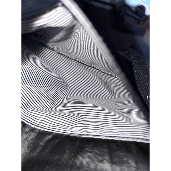 Women's Kipling Cool Defea Handbag - Urban Black Charcoal Satchel - Picture 6 of 6